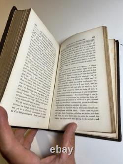 Antique Pre-Civil War Victorian Book 1857 Theory & Practice of Teaching D Page