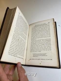 Antique Pre-Civil War Victorian Book 1857 Theory & Practice of Teaching D Page Antique Pre-Civil War Victorian Book 1857 Theory & Practice of Teaching D Page