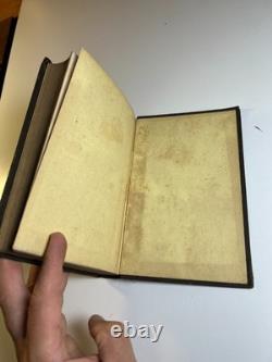 Antique Pre-Civil War Victorian Book 1857 Theory & Practice of Teaching D Page