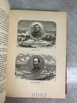 Antique Victorian Ornate Embossed Gilded Gilt Book Civil War THE BOYS of'61
