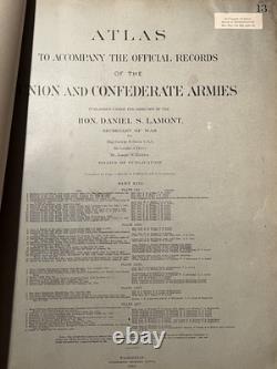 Atlas to Accompany the Official Records of Union & Confederate Armies, 1898