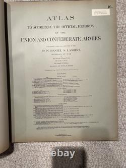Atlas to Accompany the Official Records of Union & Confederate Armies, 1898