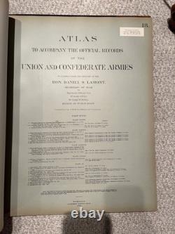 Atlas to Accompany the Official Records of Union & Confederate Armies, 1898