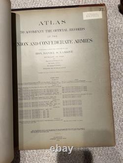 Atlas to Accompany the Official Records of Union & Confederate Armies, 1898