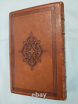 Aurora Leigh Elizabeth Barrett Browning 1857 C. S. Francis & Co. Civil War Inscr