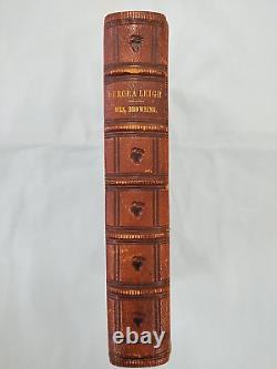 Aurora Leigh Elizabeth Barrett Browning 1857 C. S. Francis & Co. Civil War Inscr