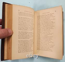 Aurora Leigh Elizabeth Barrett Browning 1857 C. S. Francis & Co. Civil War Inscr