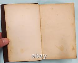 Aurora Leigh Elizabeth Barrett Browning 1857 C. S. Francis & Co. Civil War Inscr
