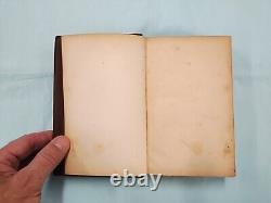 Aurora Leigh Elizabeth Barrett Browning 1857 C. S. Francis & Co. Civil War Inscr