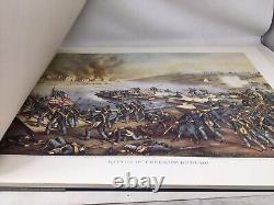 BATTLES of the CIVIL WAR Kurz & Allison Prints LTD Ed Huge 24x18 Book NEW VTG