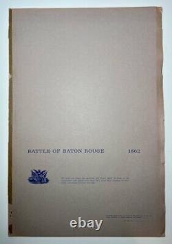 Battle of Baton Rouge 1862 Limited Edition Oversize Softcover Illust. Civil War
