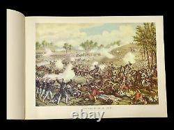 Battle of Civil War 1861-65 Complete Kurz & Allison Prints #1618/7700 Book