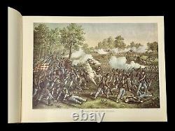 Battle of Civil War 1861-65 Complete Kurz & Allison Prints #1618/7700 Book