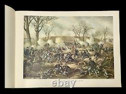 Battle of Civil War 1861-65 Complete Kurz & Allison Prints #1618/7700 Book