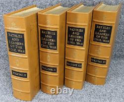 Battles and Leaders of the Civil War Easton Press 4 Volumes Collector's Edition