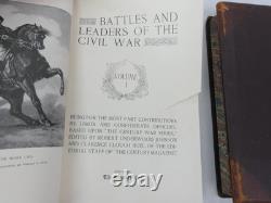 Battles and Leaders of the Civil War Vol 1-4 1st Edition Century Co 1887