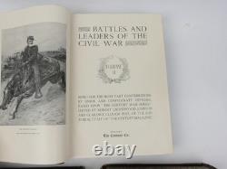Battles and Leaders of the Civil War Vol 1-4 1st Edition Century Co 1887