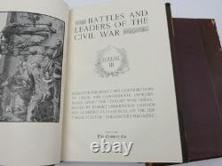 Battles and Leaders of the Civil War Vol 1-4 1st Edition Century Co 1887