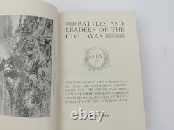 Battles and Leaders of the Civil War Vol 1-4 1st Edition Century Co 1887