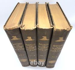 Battles and Leaders of the Civil War Volumes 1-4 The Century Co NY