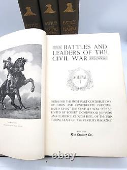 Battles and Leaders of the Civil War Volumes 1-4 The Century Co NY