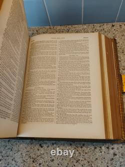 Bible Family Huge 1864 Antique Harding's Civil War with Brass Clasp Needs TLC