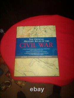 Book, The Official Military Atlas Of The Civil War. Large Book