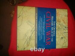 Book, The Official Military Atlas Of The Civil War. Large Book