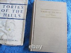 Book Tories of the Hills Third Edition Signed by the Author Wesley S. Thompson