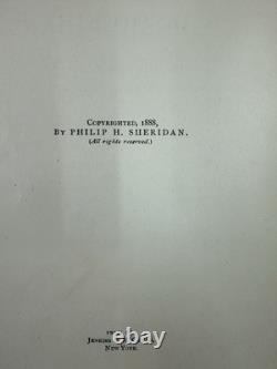 Books 1st ED HC Personal Memoirs Of P. H. Sheridan 2 Volume Set 1888 Civil War