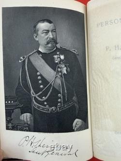Books 1st ED HC Personal Memoirs Of P. H. Sheridan 2 Volume Set 1888 Civil War