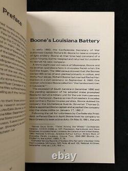 Boone's Louisiana Battery A History & Roster, PB 1986 Bergeron Civil War