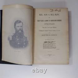 Bull Run to Bull Run Book George Baylor Civil War History Virginia Cavalry 1900