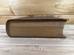 C1860 HOLY BIBLE antique CIVIL WAR ERA leather CARLTON AND PORTER old