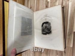 C1860 HOLY BIBLE antique CIVIL WAR ERA leather CARLTON AND PORTER old