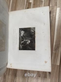 C1860 HOLY BIBLE antique CIVIL WAR ERA leather CARLTON AND PORTER old