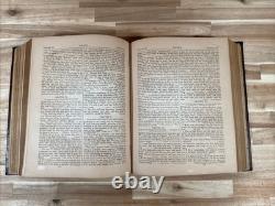 C1860 HOLY BIBLE antique CIVIL WAR ERA leather CARLTON AND PORTER old