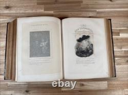 C1860 HOLY BIBLE antique CIVIL WAR ERA leather CARLTON AND PORTER old