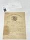 Civil War Discharge Papers Private Robert Knowles Company I 30th Regiment