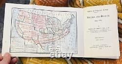 CIVIL WAR MAPS Division & Reunion1829-1889 American History-Woodrow Wilson 1898