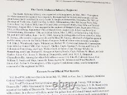 CIVIL WAR THE 10th ALABAMA REGIMENTTHE LETTERS OF TWO INFANTRY RECRUITS! BOOK