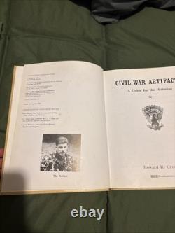 CIVIL War Artifacts A Guide For The Historian Howard R. Crouch V. G. C. +