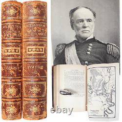 CIVIL War General Sherman Memoirs 1891 Folding Maps Atlanta Campaign War Is Hell