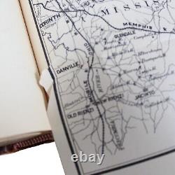 CIVIL War General Sherman Memoirs 1891 Folding Maps Atlanta Campaign War Is Hell