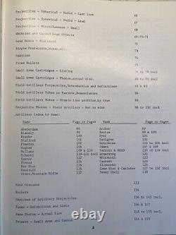 CIVIL War Projectiles II Small Arms & Field Artillery By W. Reid Mckee 1980 Ln