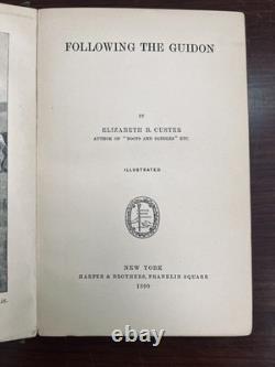 CUSTER Following the Guidon Civil War Native American Indian Wars 1890 1st ed