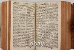 C. 1851 HOLY BIBLE Pre Civil War Psalms David Leather Philadelphia Antique Small