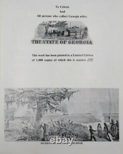 Celeste C Topper, David L Topper / Civil War Relics from Georgia 1st ed 1989
