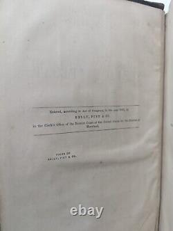 Cir. 1869 1ST EDITION Raphael Semmes / Memoirs of Service Afloat