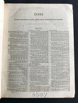 Civil War 1863 Congressional Globe Abe Lincoln 3rd Ses 37th Congress New Mexico